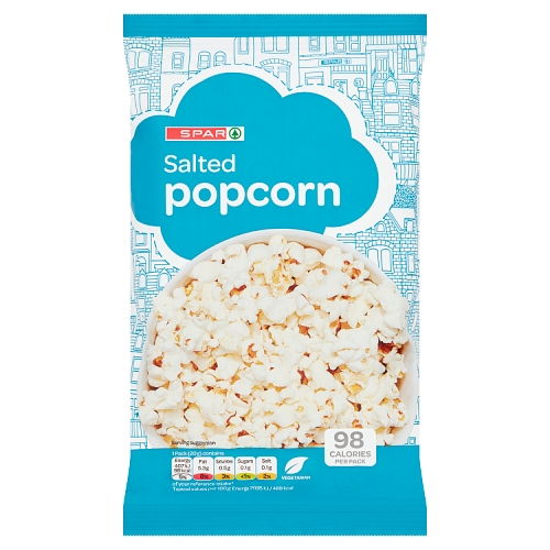 Salted popcorn calories hotsell