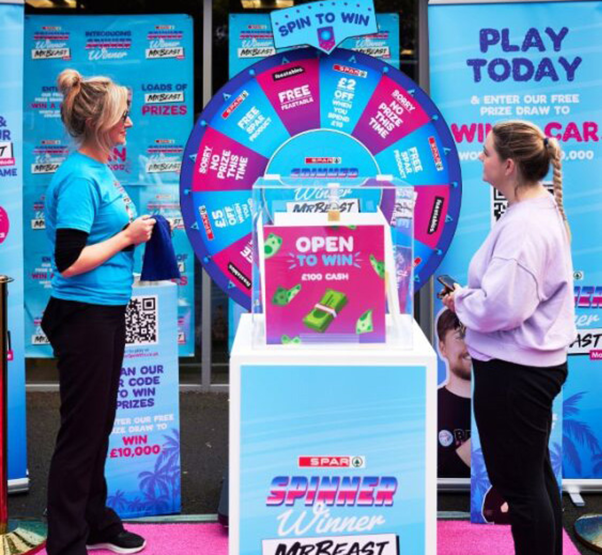 Spin to Win Competition Drives Shoppers | SPAR